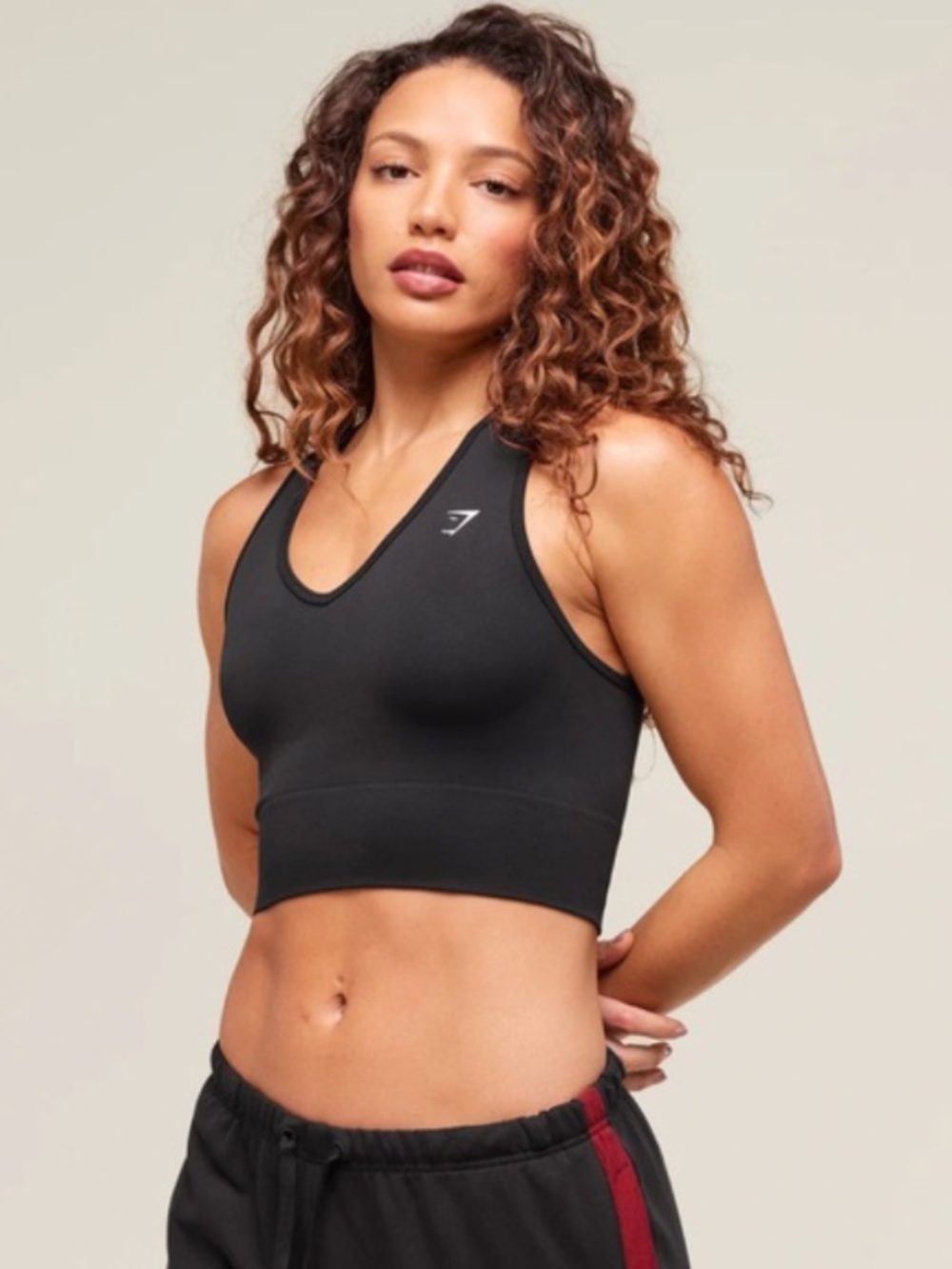 Gymshark Everyday Seamless Black Tops (3)
